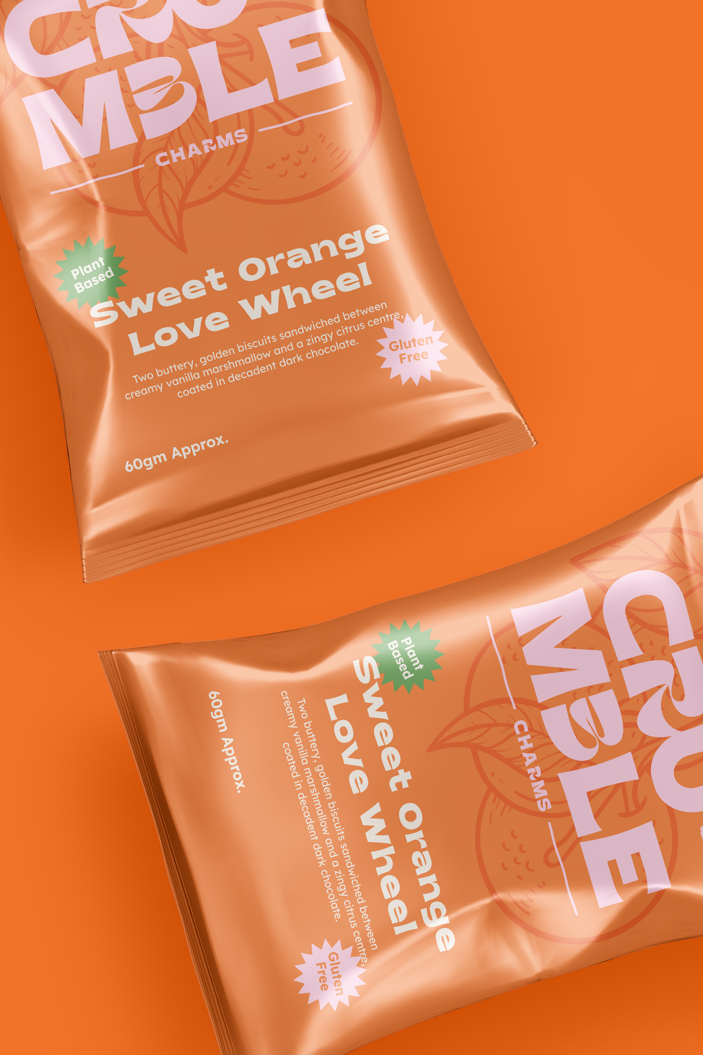 Sweet Orange Love Wheel